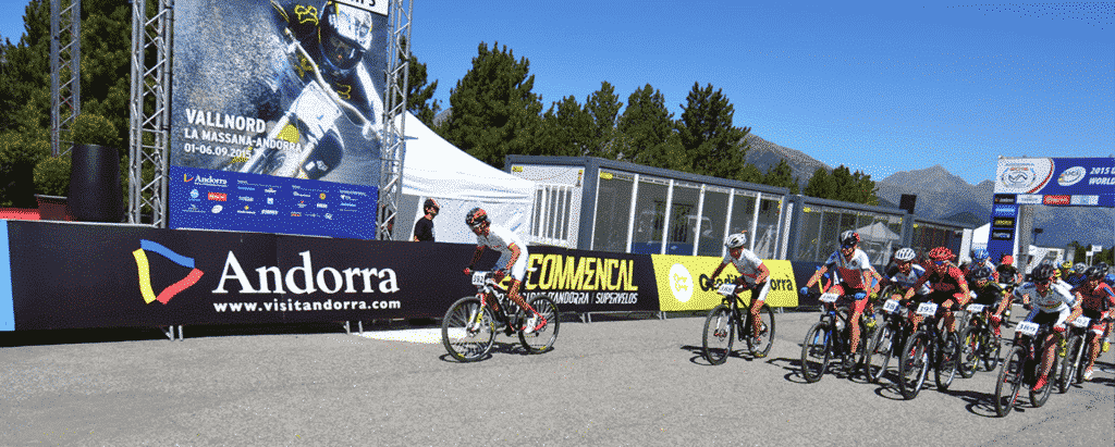 The UCI XC World Cup en Vallnord.